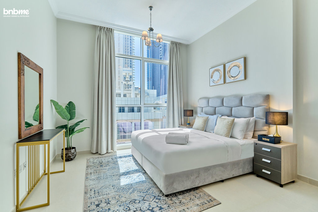 Дубай: Апартаменты Bnbmehomes | Cozy 1BR Suite nr Dubai Mall & Burj Khalifa - 1306