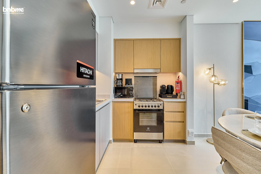 Дубай: Апартаенты Bnbmehomes | Modern 2BR Treasure nr Dubai Fountain - 3302