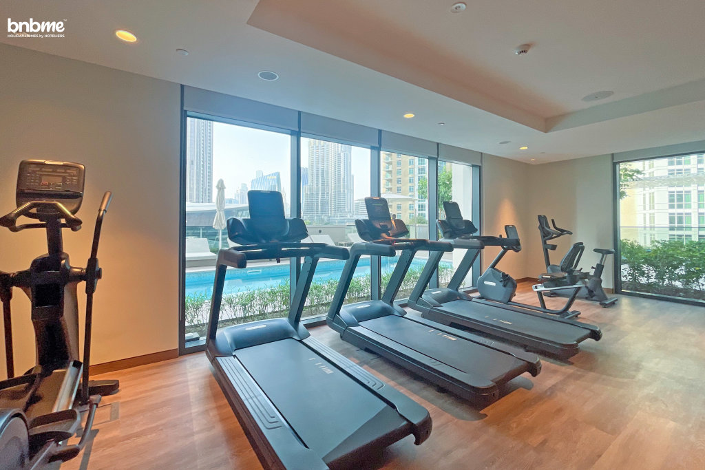 Дубай: Апартаенты Bnbmehomes | Modern 2BR Treasure nr Dubai Fountain - 3302