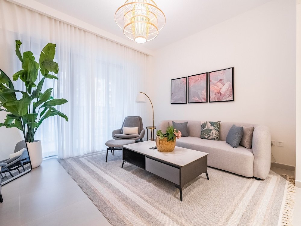 Дубай: Creek Beachfront Heaven 1BR Luxe Harbor