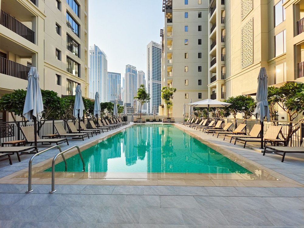Дубай: Zen Oasis1BR Splendid Creek Side Retreat