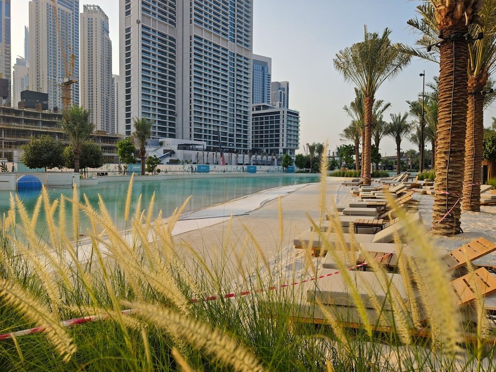 Дубай: Zen Oasis1BR Splendid Creek Side Retreat