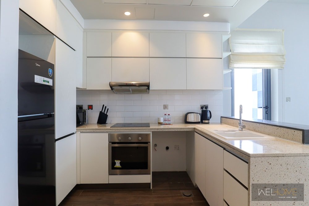 Дубай: WelHome - Prime 1BR Apartment at Oia Residence