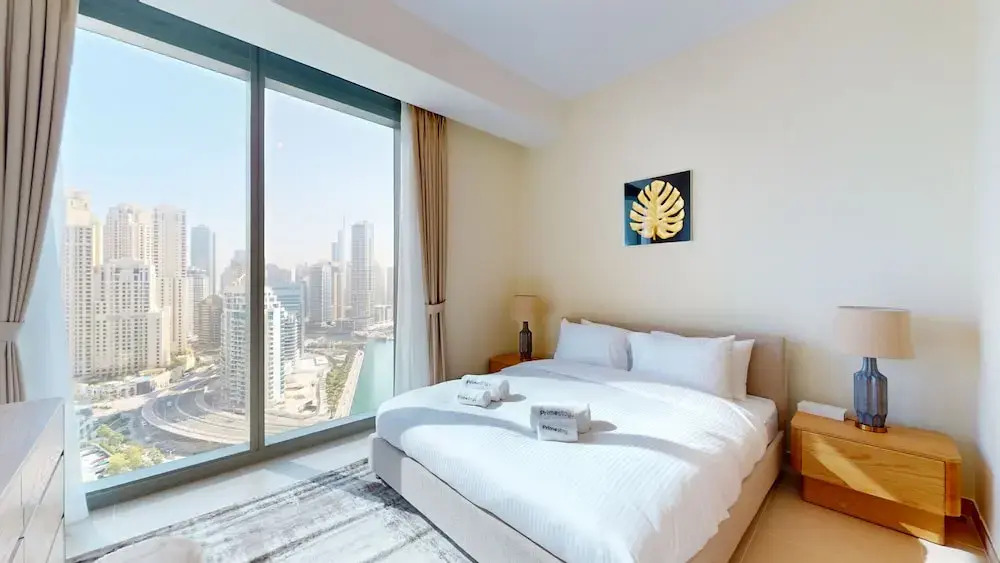 Дубай: Primestay - 2BR With Marina View - 52/42