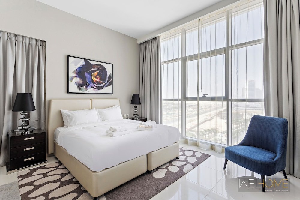 Дубай: WelHome - Charming Breathtaking 1BR Apt. In Damac Hills