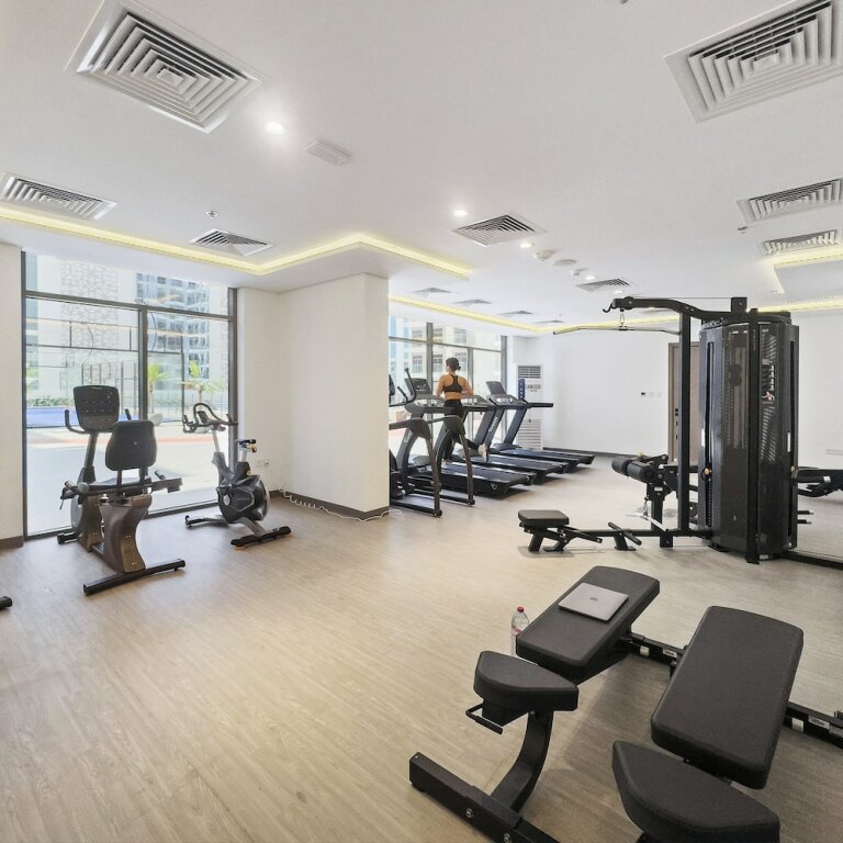 Дубай: Stylish Studio in New Residence With Pool and gym
