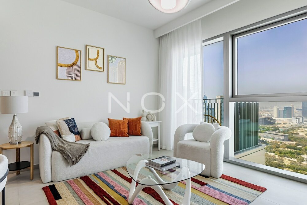 Дубай: Vibrant 1BR Haven Downtown Views 2 T1