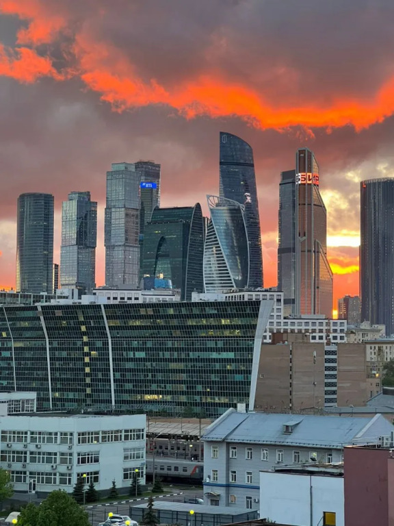 Москва: Квартира Двухкомнатная с Красивым видом на набережную и "Москва сити"