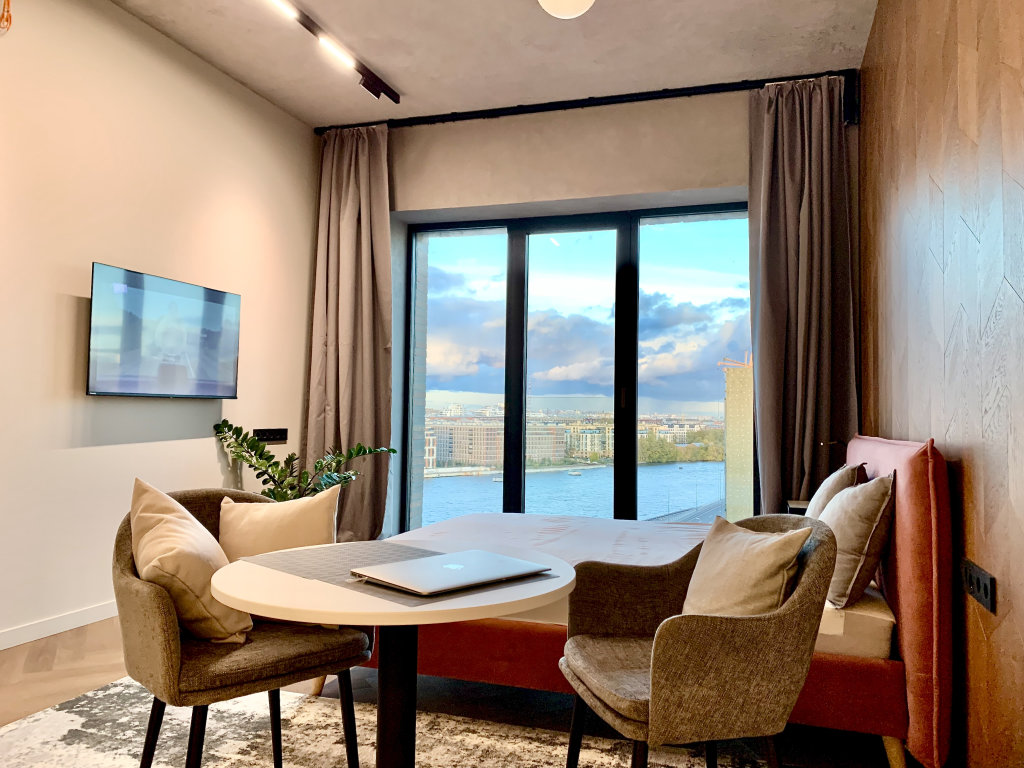 Санкт-Петербург: Апартаменты Panoramic Neva View Deluxe 11 Floor