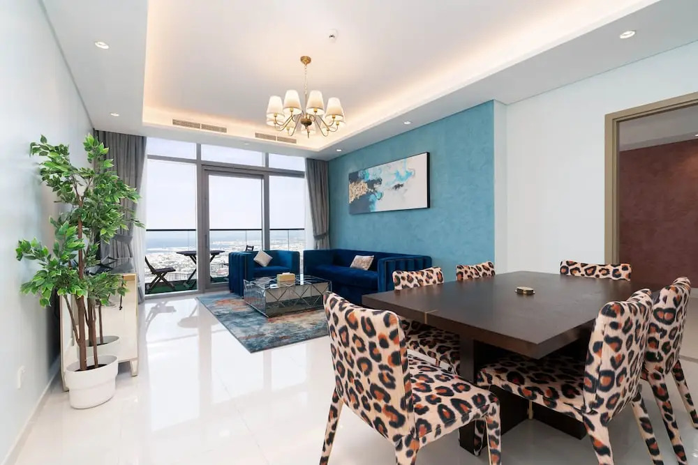 Дубай: Lux BnB Paramount Midtown I Ocean View
