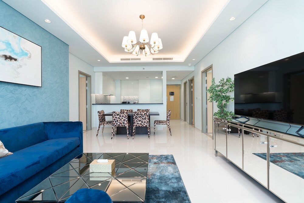 Дубай: Lux BnB Paramount Midtown I Ocean View