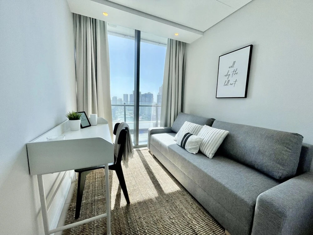 Дубай: Gorgeous 3 Bedrooms With Balcony in the Marina