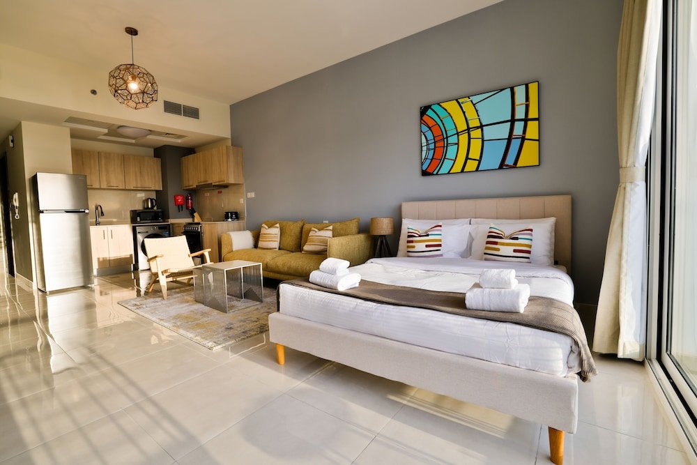 Дубай: Luxury Apartments Business Bay Gym-Pool-Parking by Sojo Stay