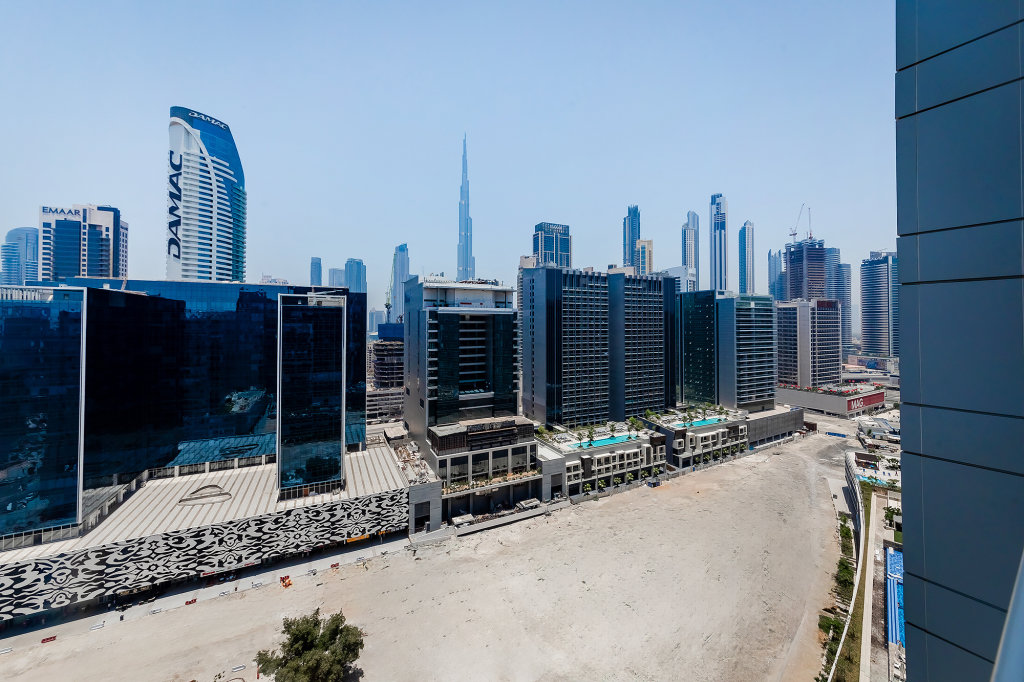Дубай: Апартаменты Damac Vera 1br With Downtown & Burj Khalifa View