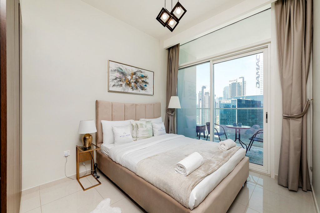 Дубай: Апартаменты Damac Vera 1br With Downtown & Burj Khalifa View