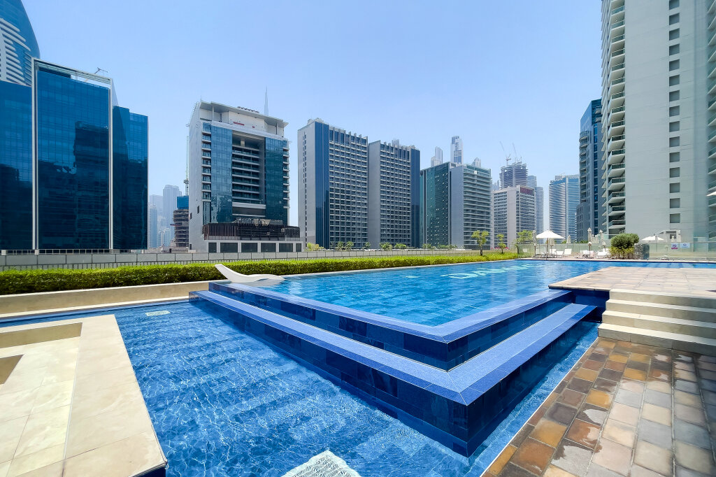 Дубай: Апартаменты Damac Vera 1br With Downtown & Burj Khalifa View
