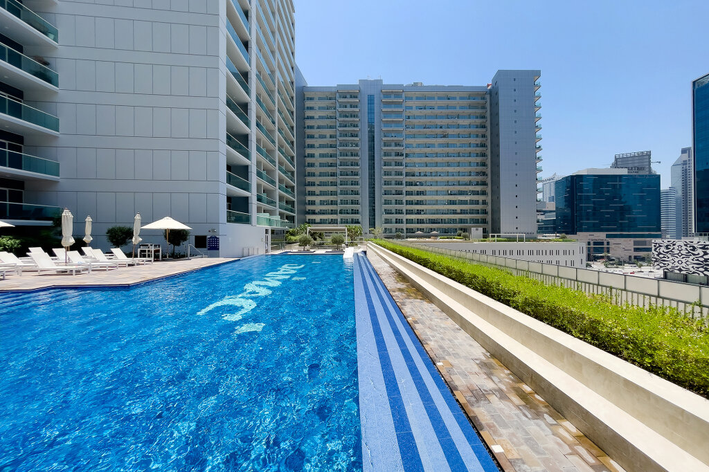 Дубай: Апартаменты Damac Vera 1br With Downtown & Burj Khalifa View