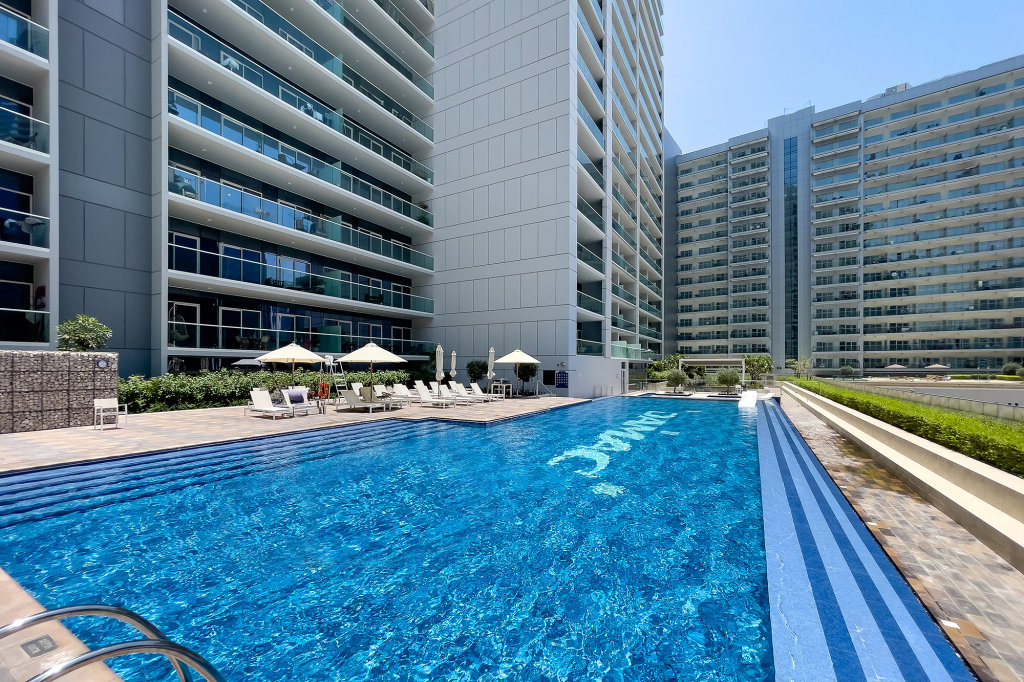 Дубай: Апартаменты Damac Vera 1br With Downtown & Burj Khalifa View