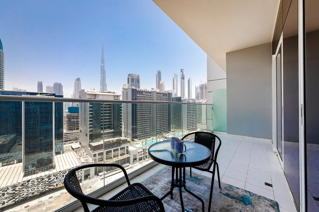 Дубай: Апартаменты Damac Vera 1br With Downtown & Burj Khalifa View