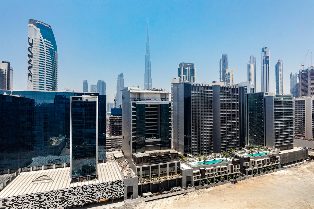 Дубай: Апартаменты Damac Vera 1br With Downtown & Burj Khalifa View