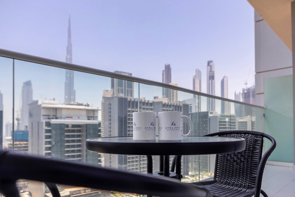 Дубай: Апартаменты Damac Vera 1br With Downtown & Burj Khalifa View