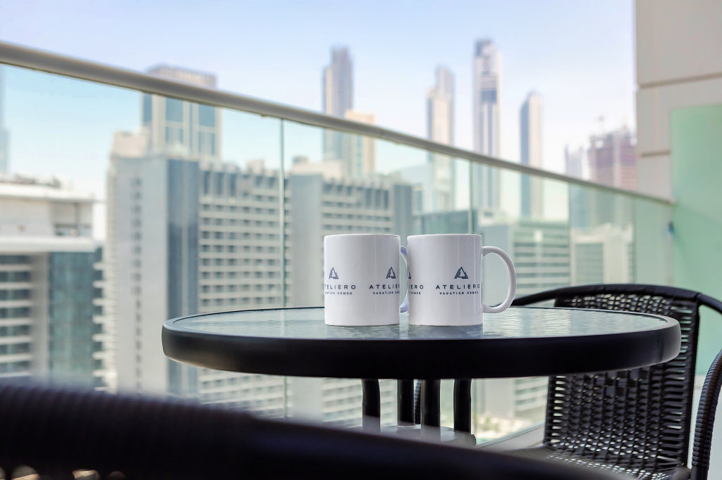 Дубай: Апартаменты Damac Vera 1br With Downtown & Burj Khalifa View