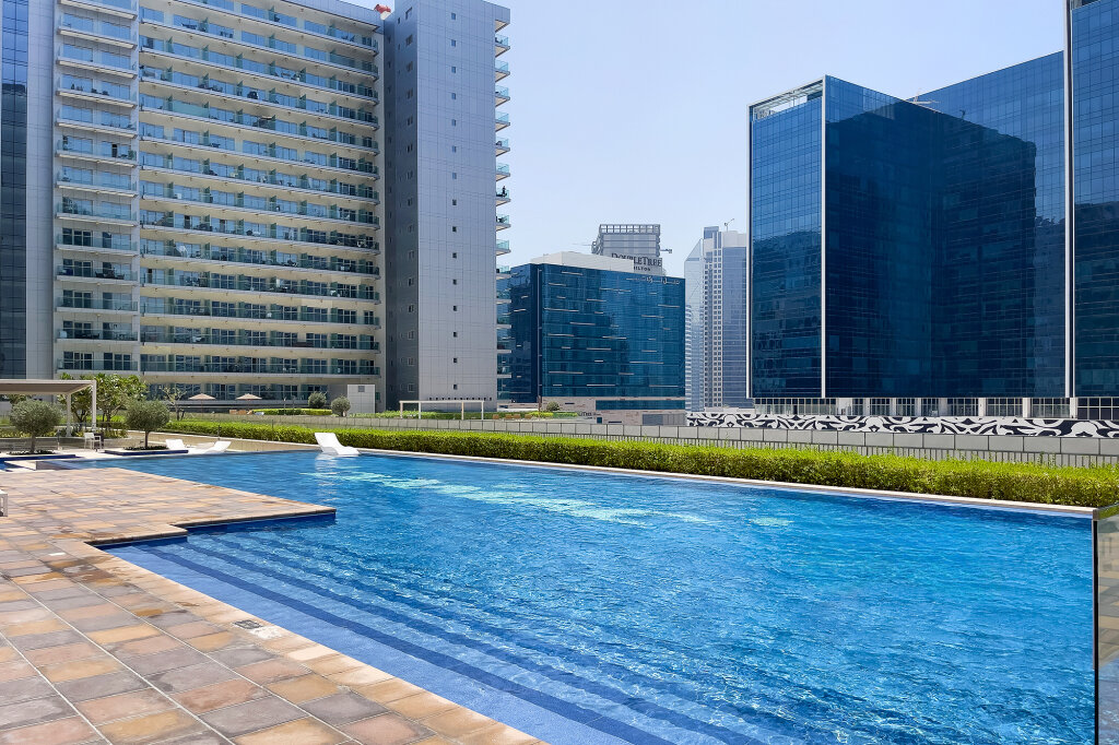 Дубай: Апартаменты Damac Vera 1br With Downtown & Burj Khalifa View