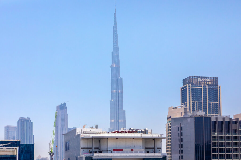 Дубай: Апартаменты Damac Vera 1br With Downtown & Burj Khalifa View