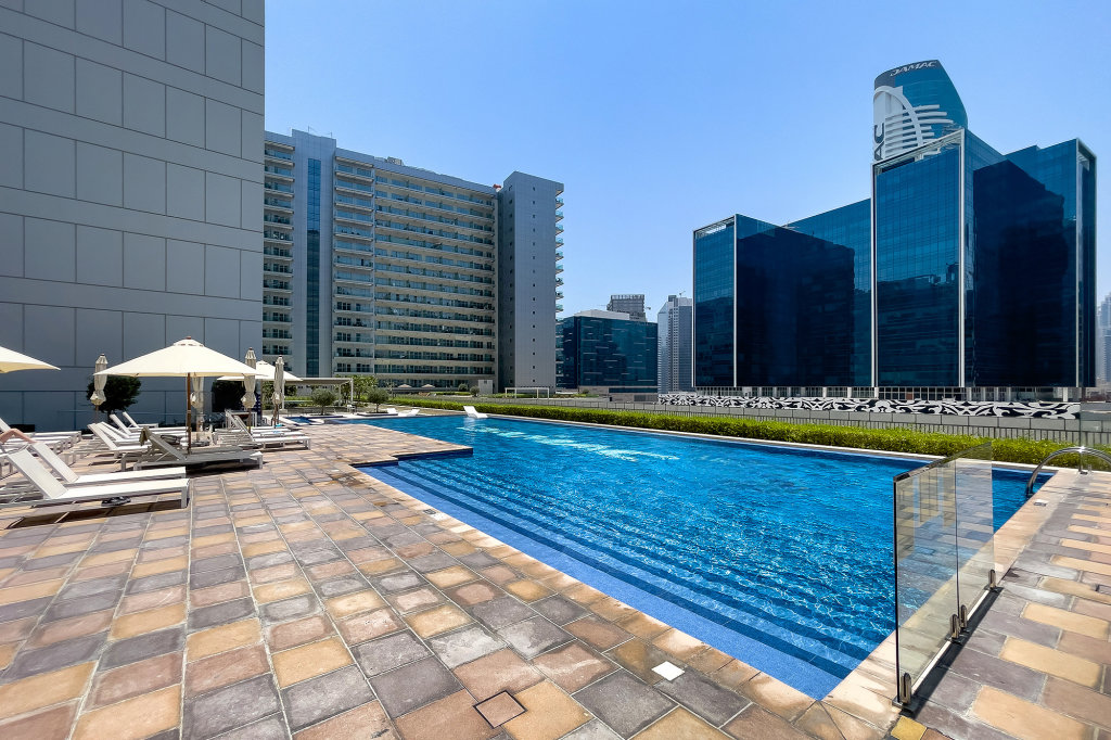 Дубай: Апартаменты Damac Vera 1br With Downtown & Burj Khalifa View