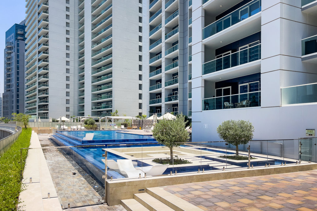 Дубай: Апартаменты Damac Vera 1br With Downtown & Burj Khalifa View
