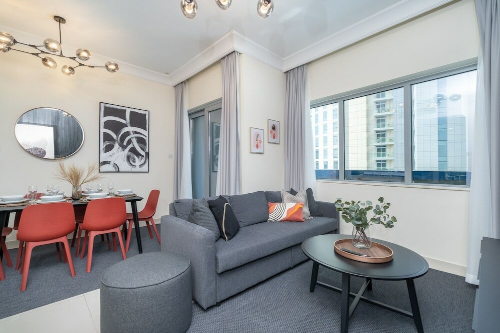 Дубай: Luxury Three Bedroom in Damac Maison Near Dubai Mall by Sojo Stay