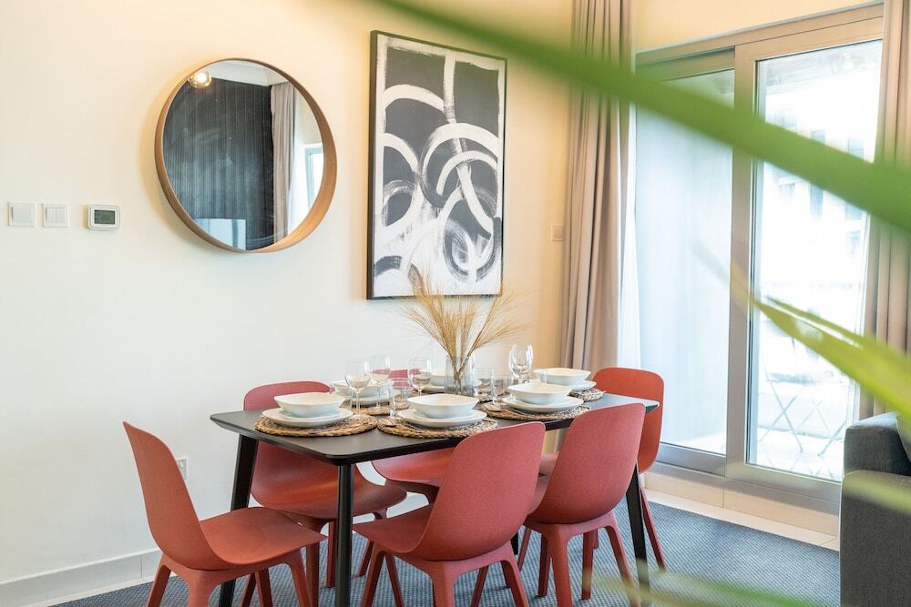 Дубай: Luxury Three Bedroom in Damac Maison Near Dubai Mall by Sojo Stay