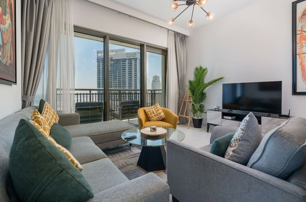 Дубай: New! Luxurious Living Dubai Creek Balcony & View