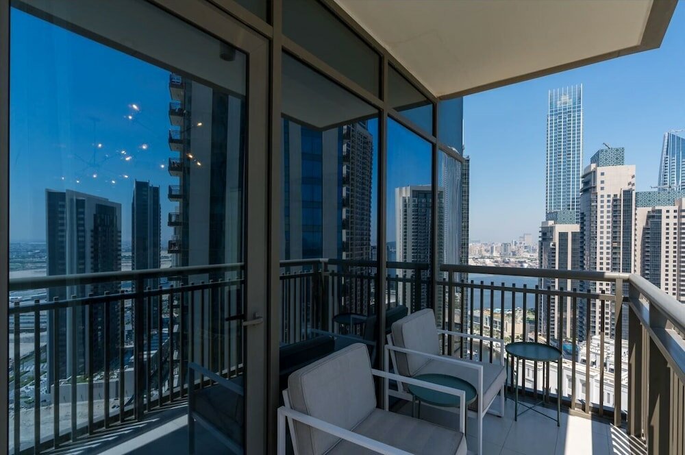 Дубай: New! Luxurious Living Dubai Creek Balcony & View