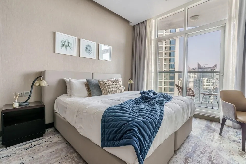 Дубай: Eloquent Cozy Studio with Incredible Canal Views