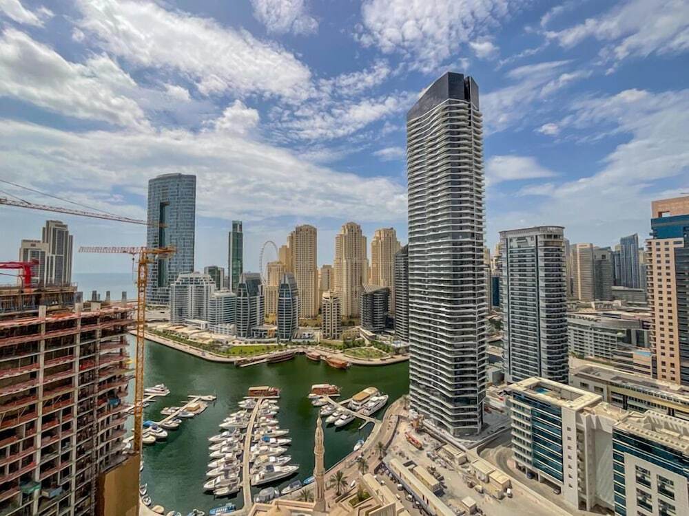 Дубай: Full Marina view - Opal Tower