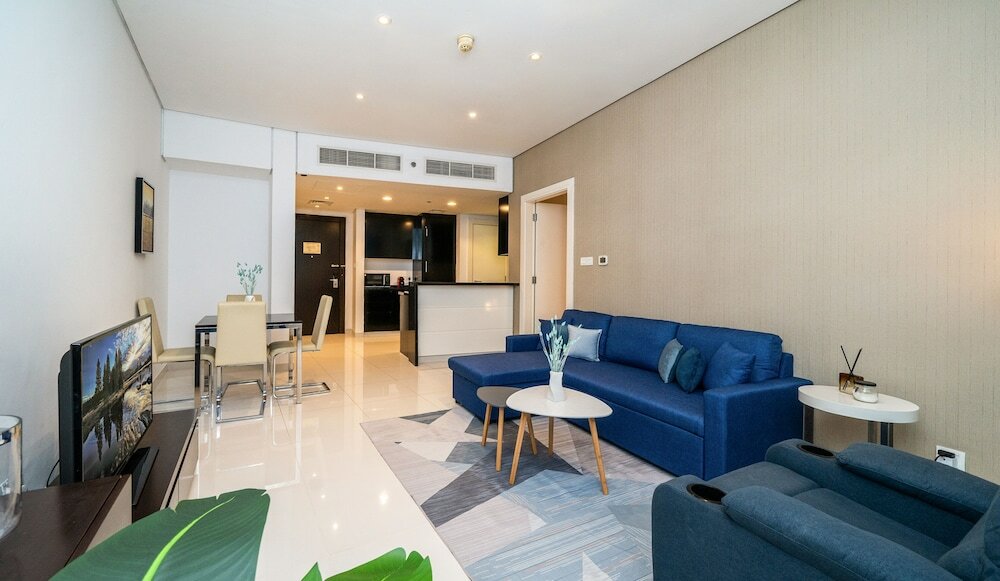 Дубай: KOHH - 1BR in DAMAC Maison Cour Jardin