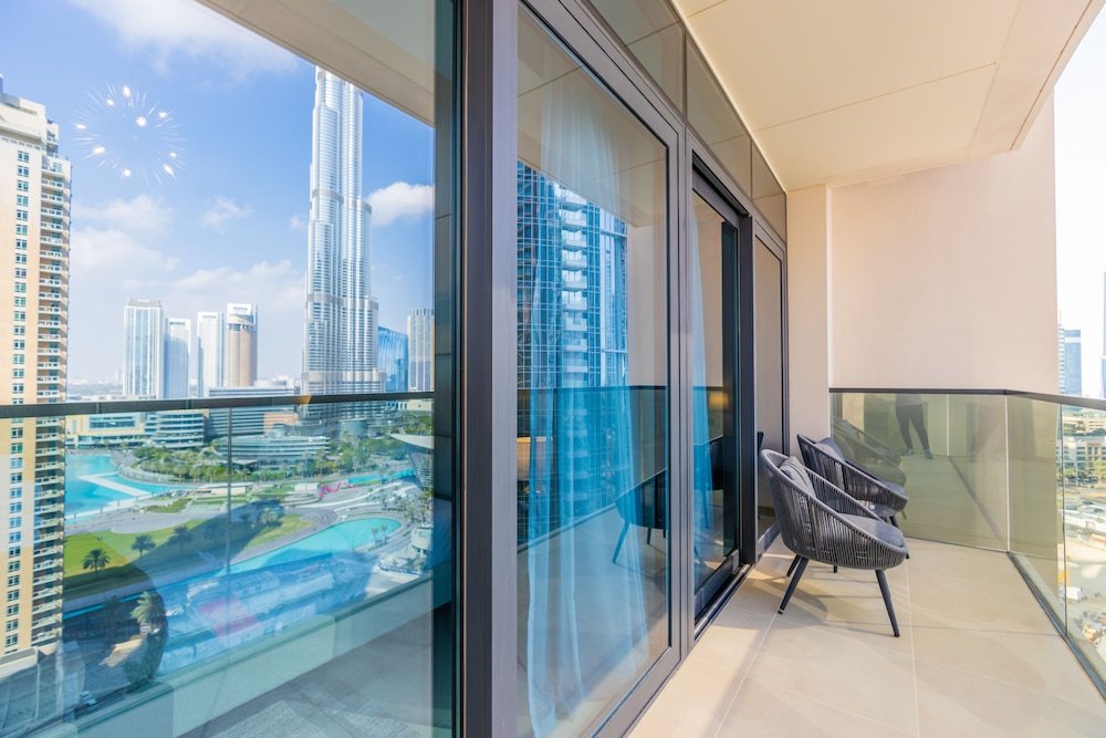 Дубай: Amazing 3BR Burj Khalifa & Fountain View