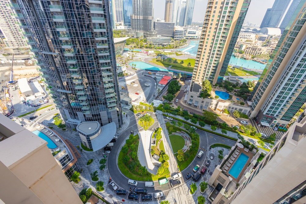 Дубай: Amazing 3BR Burj Khalifa & Fountain View