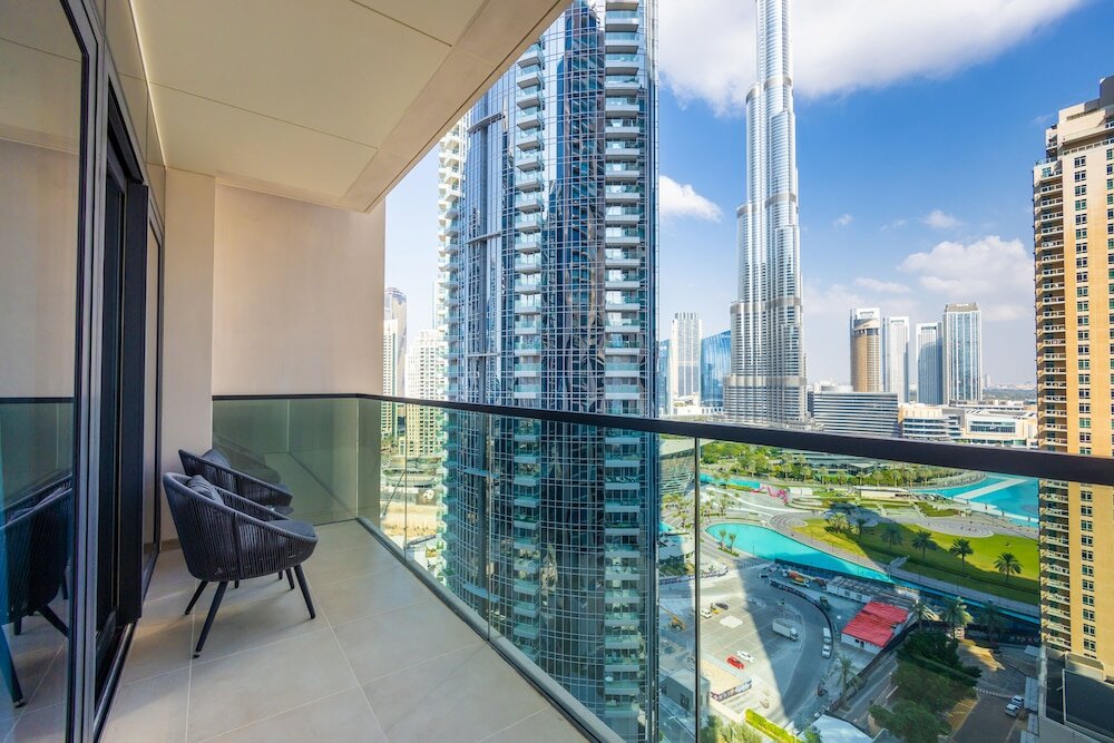 Дубай: Amazing 3BR Burj Khalifa & Fountain View