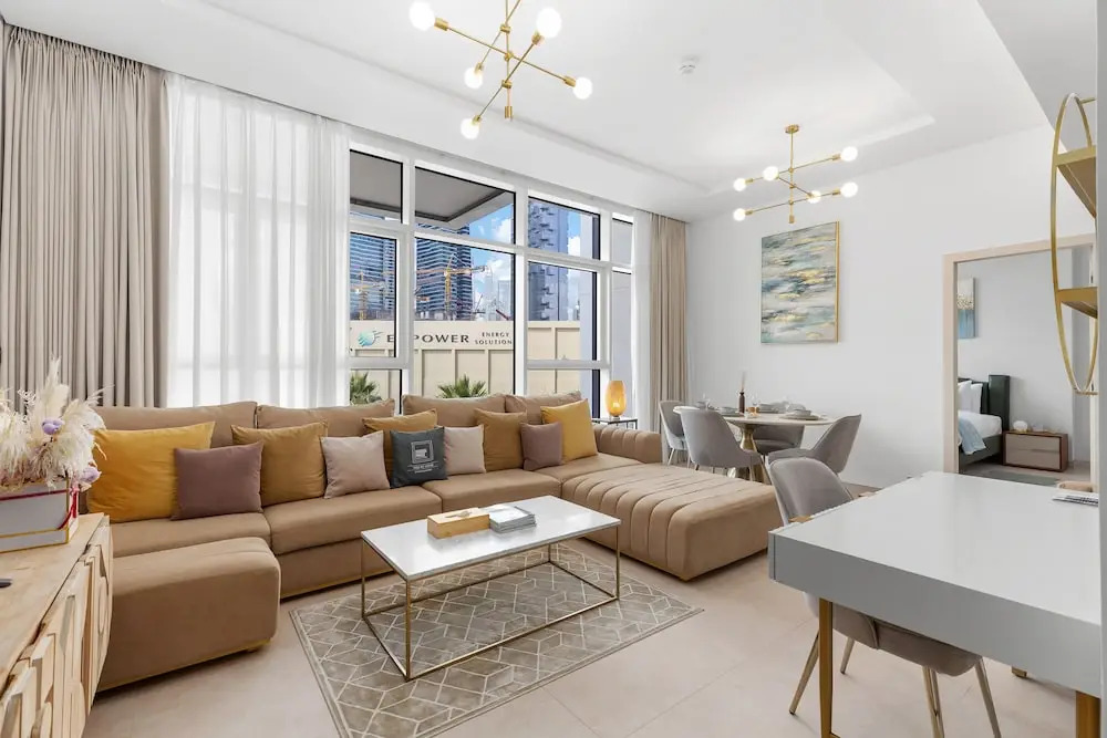 Дубай: Maison Privee - Trendy Apt with Dazzling Views Top-Class Facilities-Banyan Tree