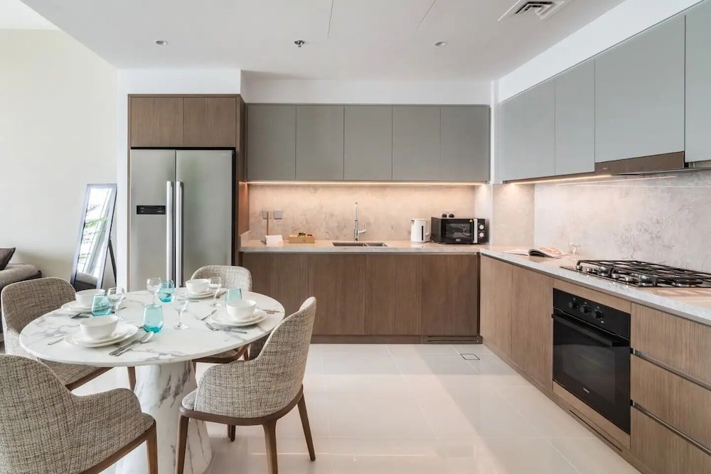 Дубай: Sea view 2BR Beach Isle