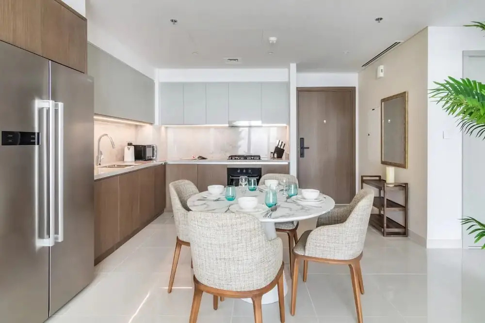 Дубай: Sea view 2BR Beach Isle