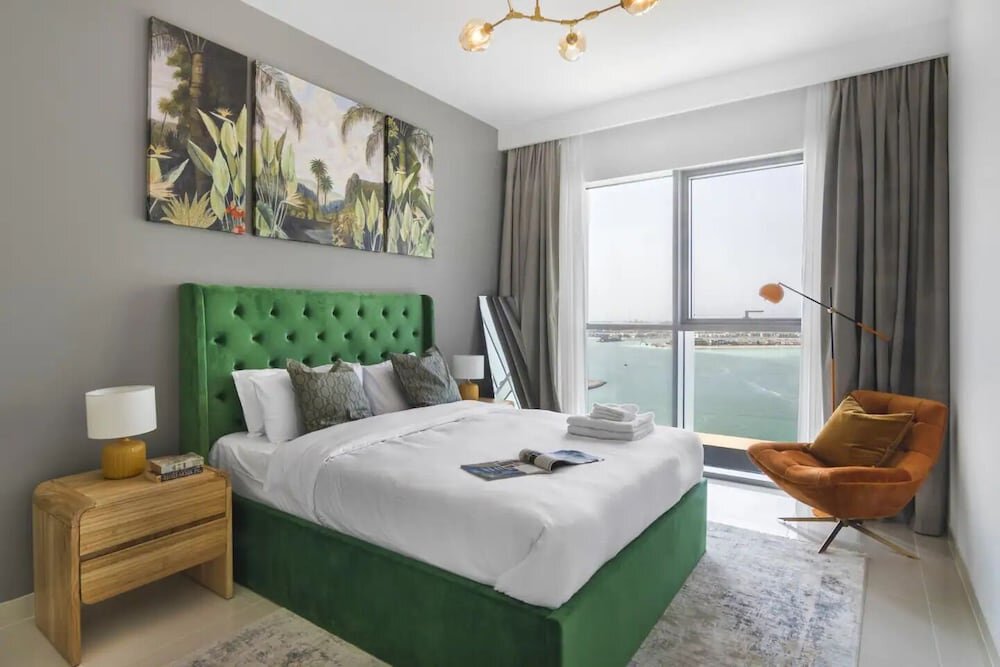 Дубай: Sea view 2BR Beach Isle