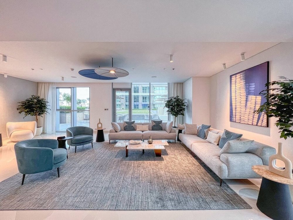 Дубай: Sea view 2BR Beach Isle