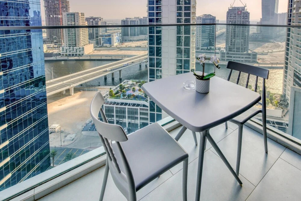Дубай: Stylish Studio w Dubai Canal Vw in Business Bay