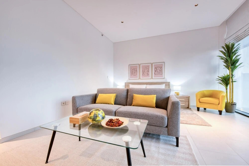 Дубай: Stylish Studio w Dubai Canal Vw in Business Bay