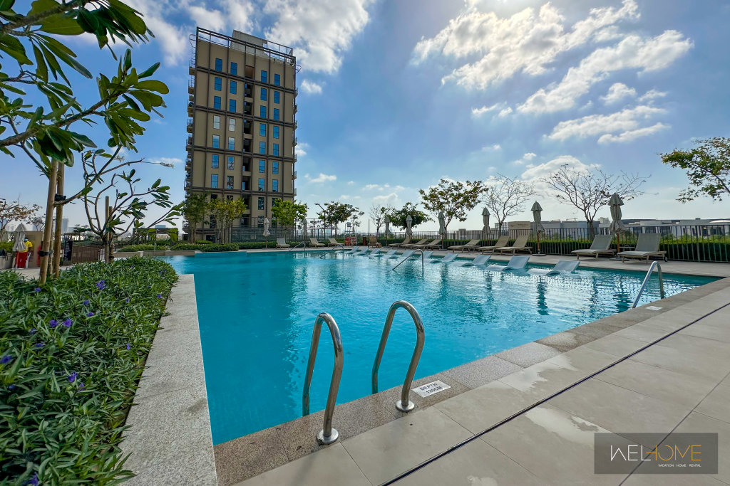Дубай: Апартаменты WelHome - Contemporary 1BR at Dubai Hills Estate
