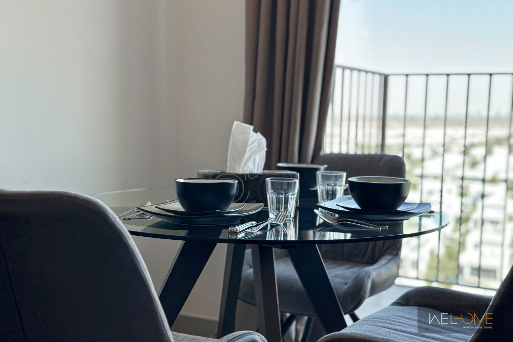 Дубай: Апартаменты WelHome - Contemporary 1BR at Dubai Hills Estate