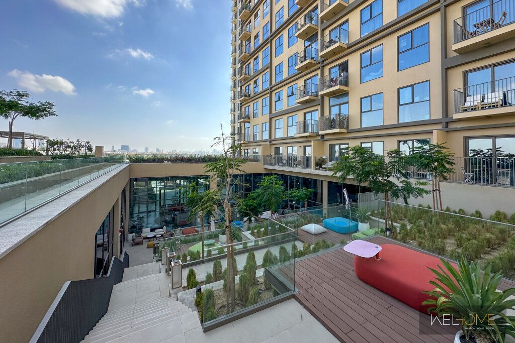 Дубай: Апартаменты WelHome - Contemporary 1BR at Dubai Hills Estate